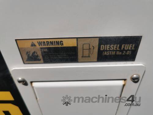 caption Genesys Silent Diesel Generator