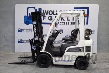 Wollongong Forklift: 2012 Nissan 1.8T LPG, 3-Stage Container Mast, 4.75m lift!