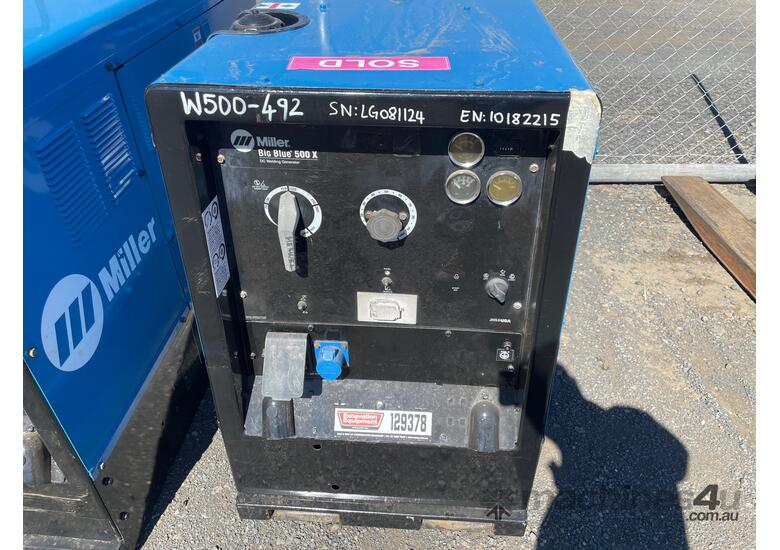 caption Miller Big Blue Welder