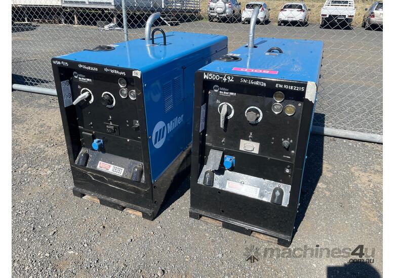 caption Miller Big Blue Welder