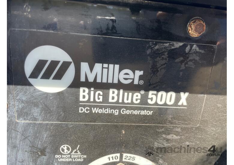 caption Miller Big Blue Welder