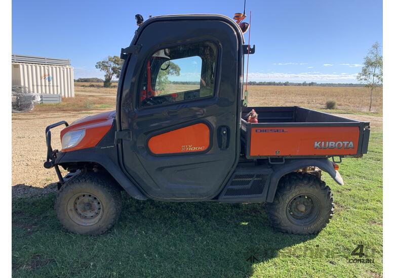 caption Kubota RTV-X1100C All Terrain Vehicle (4x4)
