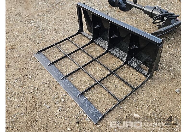 caption Unused Captok Land Leveler to suit Skidsteer Loader