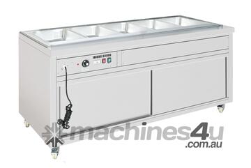 PG180FE-XB Thermaster Premium Wet and Dry Bain Marie Food Display 5x1/1 GN Pans