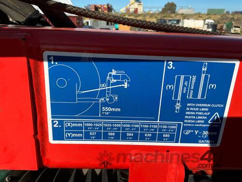 caption 2020 Kuhn GA7501 + Rotary Hay Rake