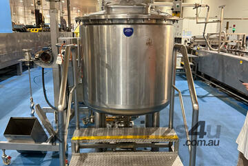 Barry Brown Sons Stainless Steel Mixing Tank