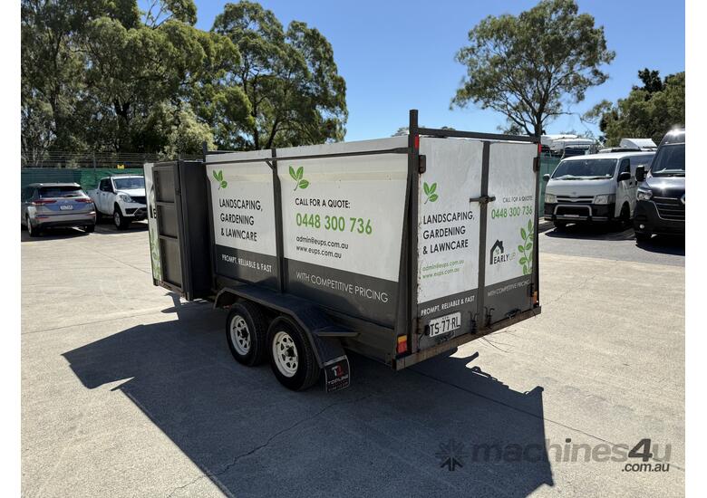 caption 2022 Topline Dual Axle Tipper Trailer