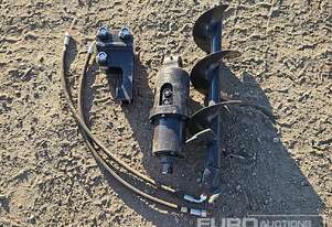 Unused Auger Driver to suit 0.8-1.5 Ton Excavator