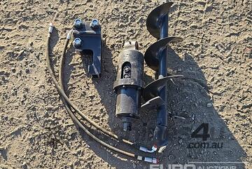 Unused Auger Driver to suit 0.8-1.5 Ton Excavator