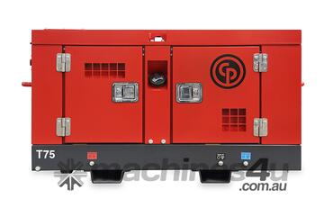 Chicago Pneumatic T75-7, 75 cfm Skid Mounted Diesel Compressor