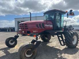 Macdon M155 Windrower & 30ft Front on Trailer - picture0' - Click to enlarge