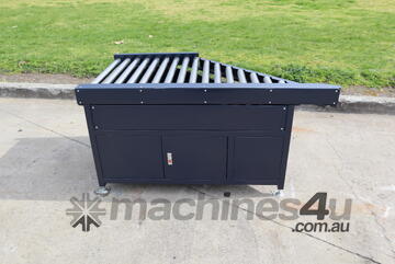 Motorised Corner Mitre Roller Conveyor - 1.32m