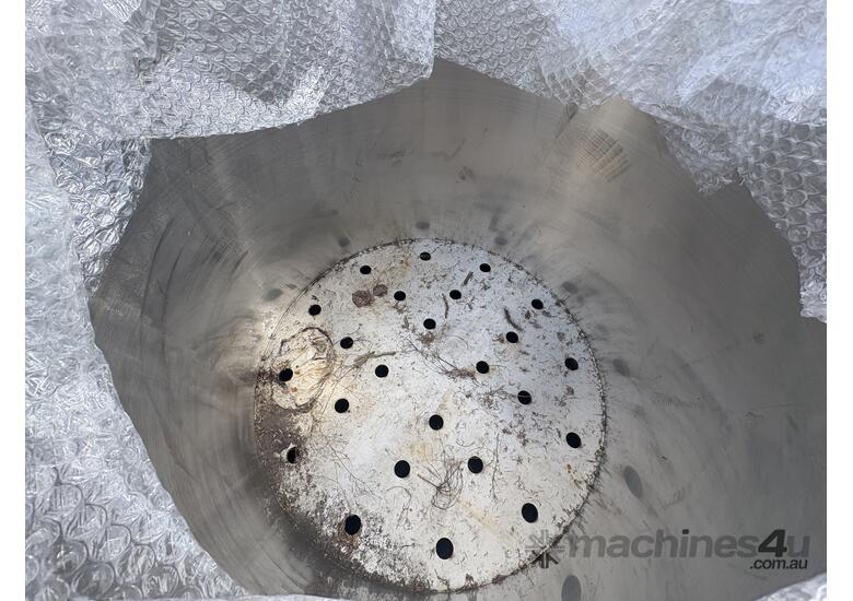 caption Stainless Steel Garden Pot