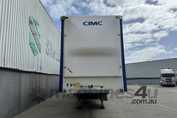 2023 CIMC VG-S3 Drop Deck Tri-Axle Curtainside A Trailer With Mezzanine