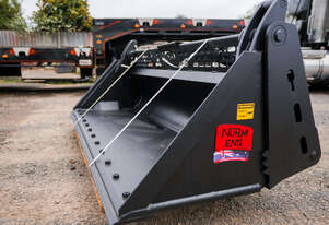 Skidsteer 2050mm 4 in 1 Bucket with Bolt on Front Cutting Edge