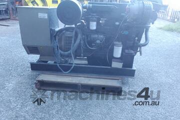 50 / 60kva Marine genset , JD turbo control panels , ex Goverment Qld.