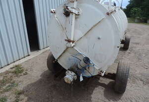 2500L Vacuum Tank - Trailer Mounted - New Pump & Motor - Ready for Work