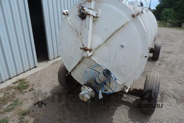 2500L Vacuum Tank - Trailer Mounted - New Pump & Motor - Ready for Work