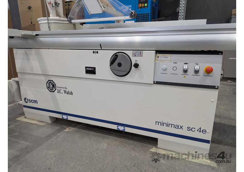 SCM Minimax SC4 Elite 2600mm Panel Saw Single-phase motor & Oltre Dust Extractor FM230