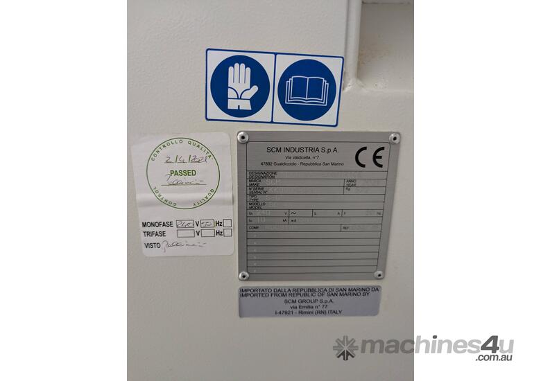 SCM Minimax SC4 Elite 2600mm Panel Saw Single-phase motor & Oltre Dust Extractor FM230