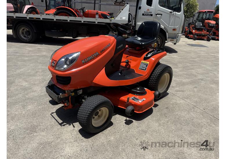 Greener grass incoming - Kubota GR2100 ride-on