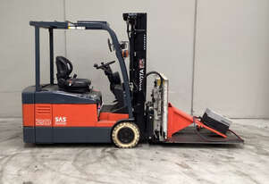 Toyota Forklift 2T 3 Wheel Electric - 2022 Battery (Unit#:AU473)