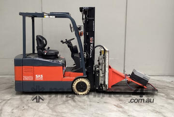 Toyota Forklift 2T 3 Wheel Electric - 2022 Battery (Unit#:AU473)