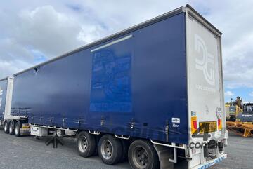 2023 Vawdrey VB S3 Tri Axle Drop Deck Curtainsider B Trailer