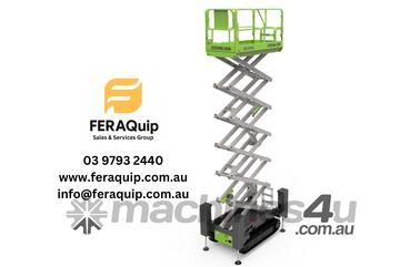 FERAQuip 14m ZS1216C Crawler Scissor ($207 per week) Finance Available