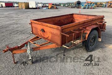 2000 ATA Trailers 8x5 Single Axle Box Trailer