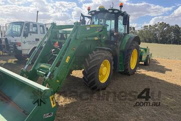 John Deere 6155M 70th Anniversary Model with 663R loader