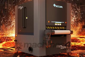 ACCURL EM-1600X CNC AUTOMATIC DEBURRING/POLISHING MACHINE | 1600MM WIDTH | 2 STATION