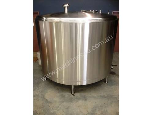 7,000lt Jacketed Stainless Steel Tank