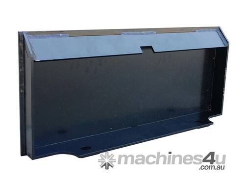 caption Versatach Mini Skidsteer Loader Hitch Mount Plate