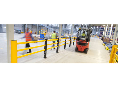 A-Safe Pedestrian and Forklift Separation Barriers