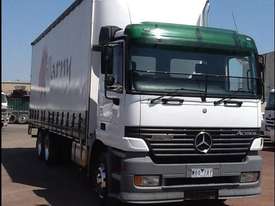 Mercedes Benz 2643 Actros Curtainsider Truck - picture0' - Click to enlarge