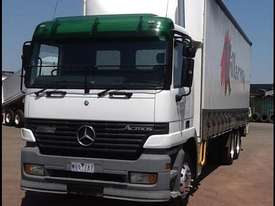 Mercedes Benz 2643 Actros Curtainsider Truck - picture1' - Click to enlarge