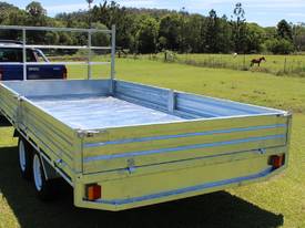 14x7 Flat Top Galvanised Trailer Carry Hay NEW - picture5' - Click to enlarge
