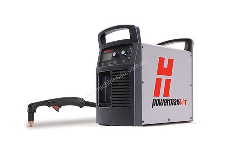 caption Hypertherm Powermax65 415V Hand Plasma Cutter, 7.6