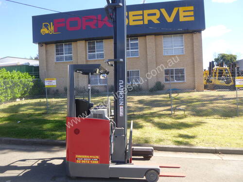 Refurbished Nichiyu Electric Stand On Reach Truck, Serviced, Battery with Warranty