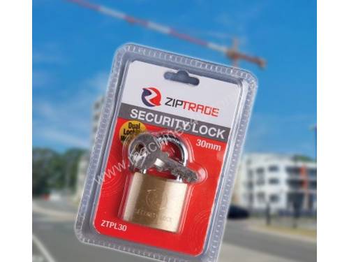 30MM ZIPTRADE SECURITY PADLOCK