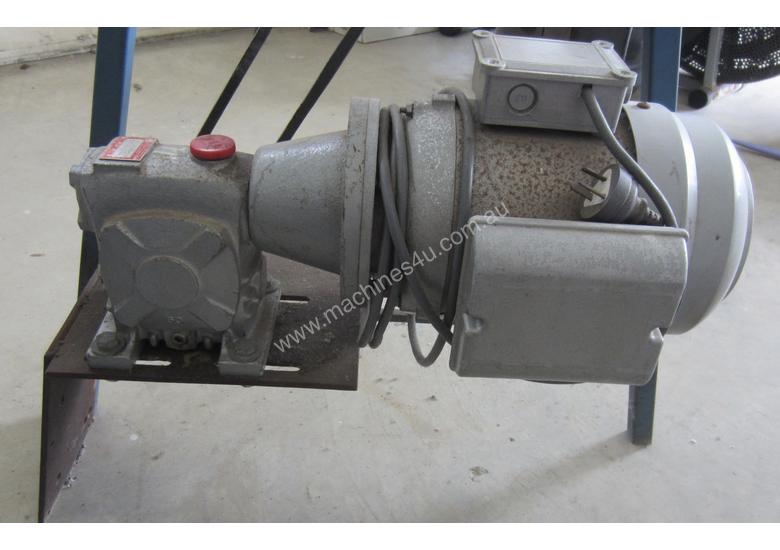 Used custom built TUMBLE SANDER for sanding small wooden items prior