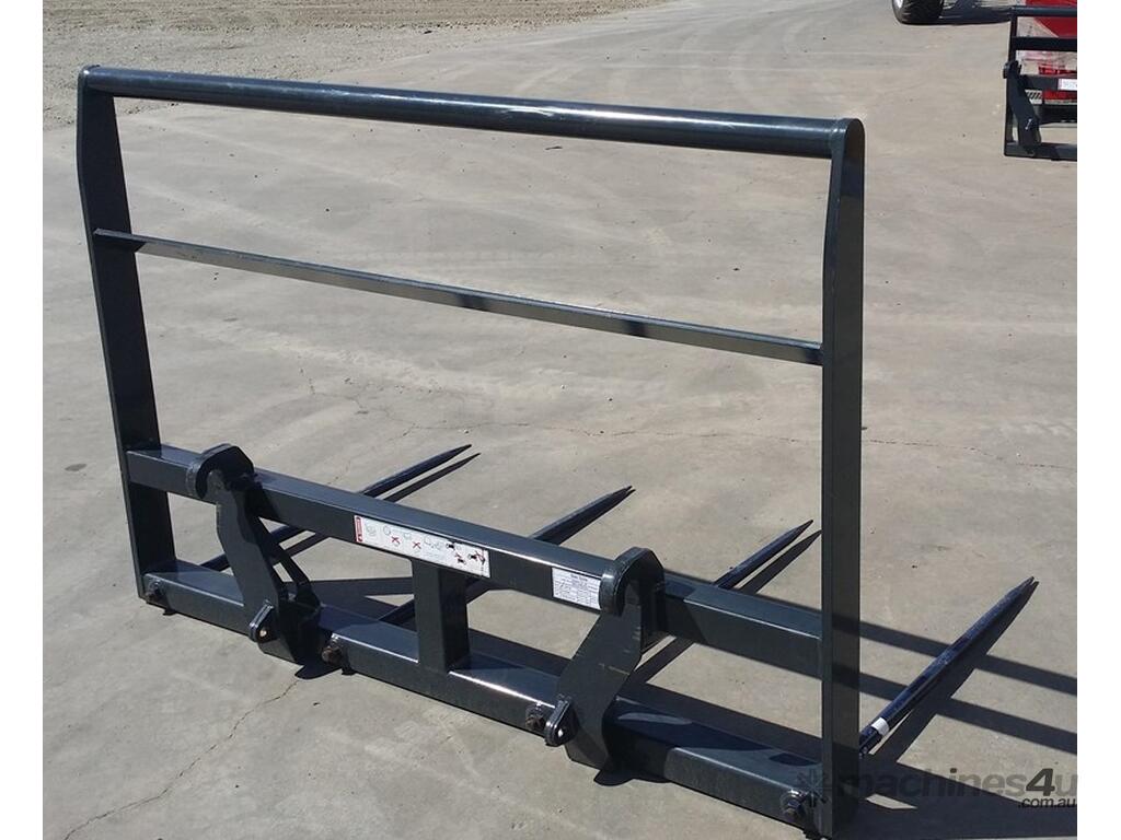 New 2020 Farmtech FARMTECH FTM-4TBH SQUARE BALE FORKS W O TINES 1 8M ...