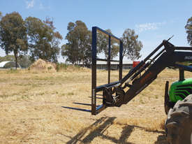 FARMTECH FTM-4TBH SQUARE BALE FORKS W/O TINES (1.8M HIGH) - picture1' - Click to enlarge