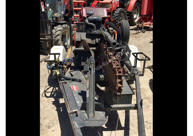 caption Trencher and Trailer Combo
