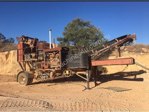 Jaques Trailer Mounted  18” Cone Crusher