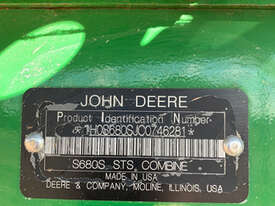 2012 John Deere S680 + 640D Combines - picture0' - Click to enlarge