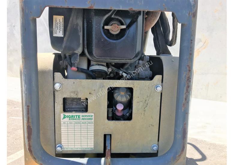 Used 2010 digrite WACKER NEUSON DPU6555 DIESEL PLATE COMPACTOR LOW