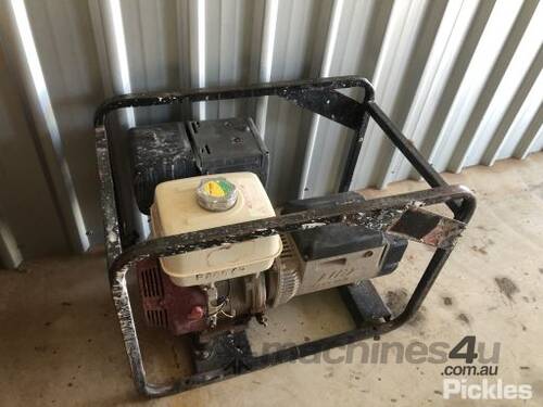 MH Power APH58RS1 5.8kVA Generator, Powered By Honda GX340 Motor Plant# P80064, Working Condition Un