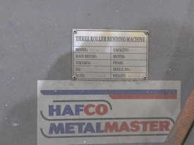 Sheet Metal Roller (Hafco Metal Master) - picture0' - Click to enlarge